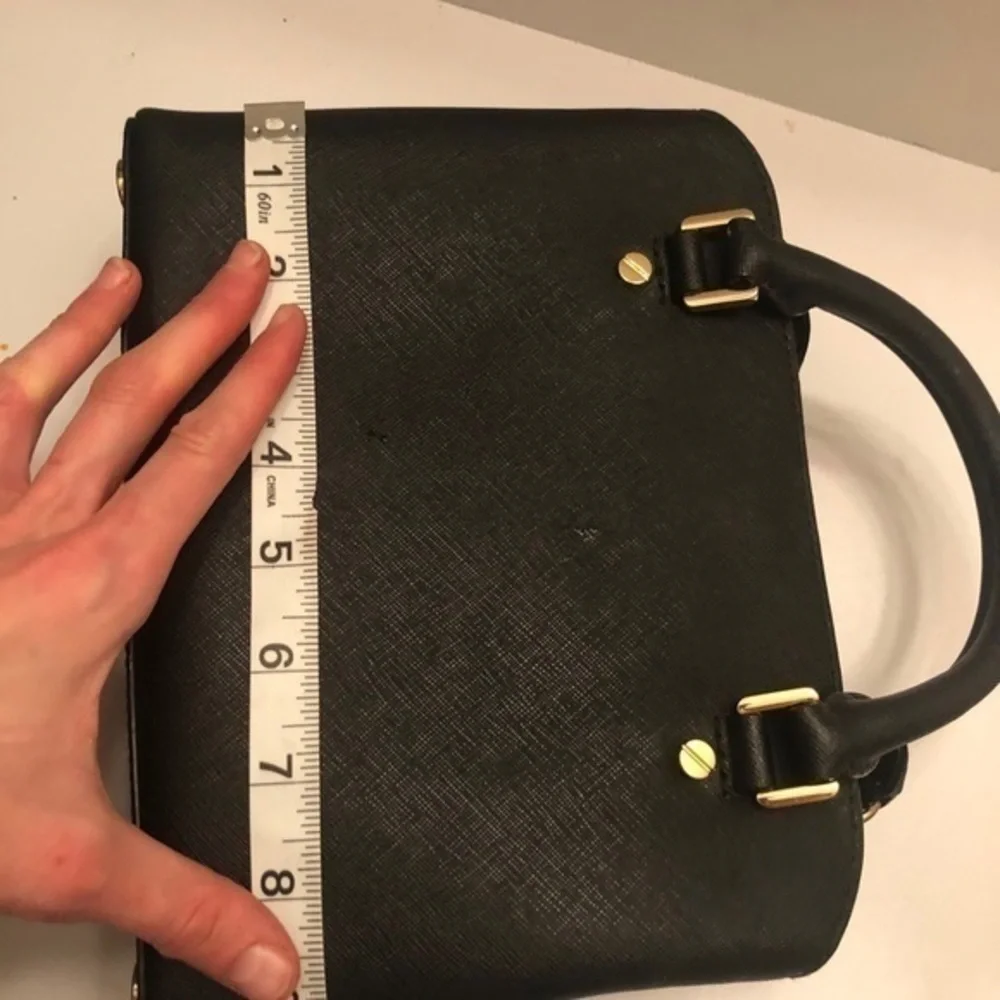Michael kors black saffiano leather 2 way bag